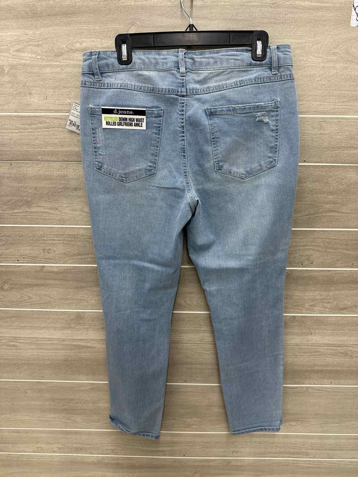 d. Jeans Size 12 Blue Womens Jeans