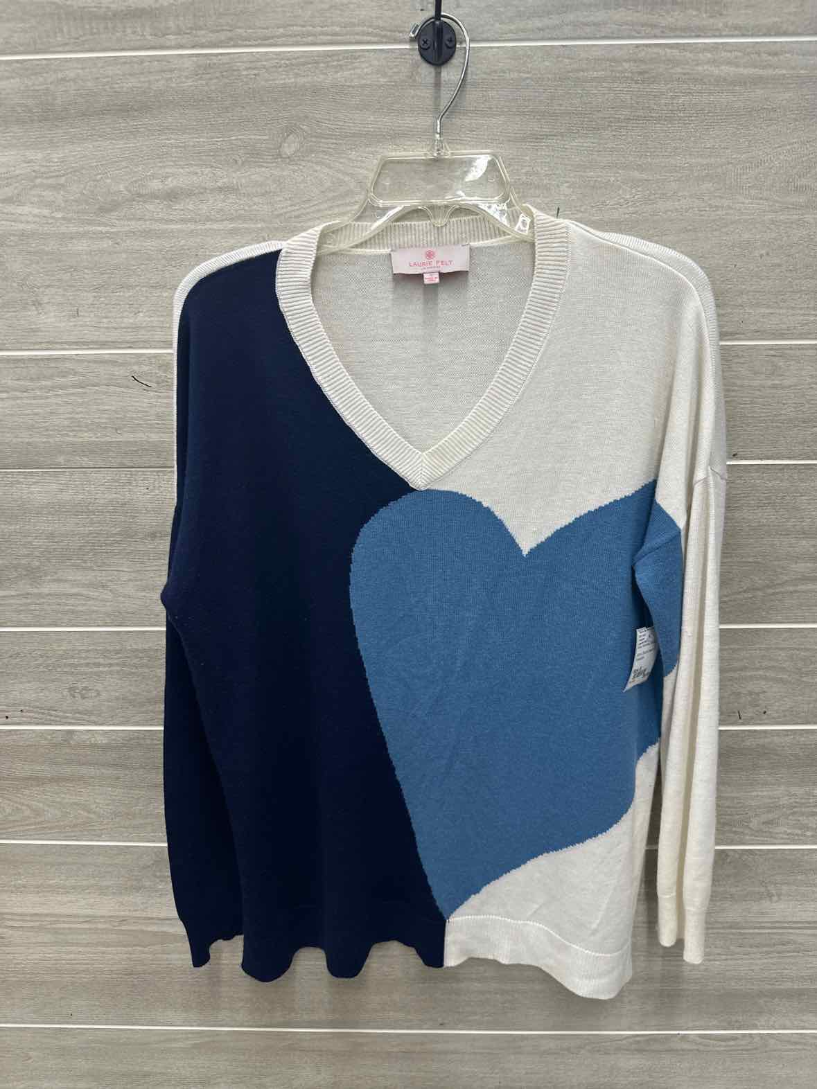 Laurie Felt Size S Blue Womens Sweater
