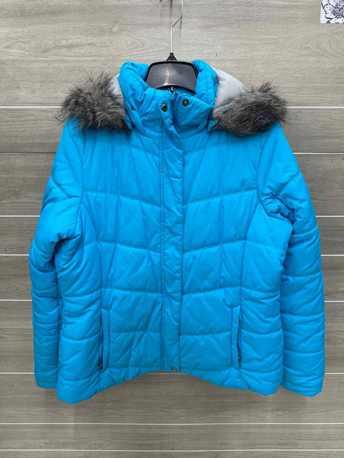 Columbia Size XL Blue Womens Jacket (Outdoor)