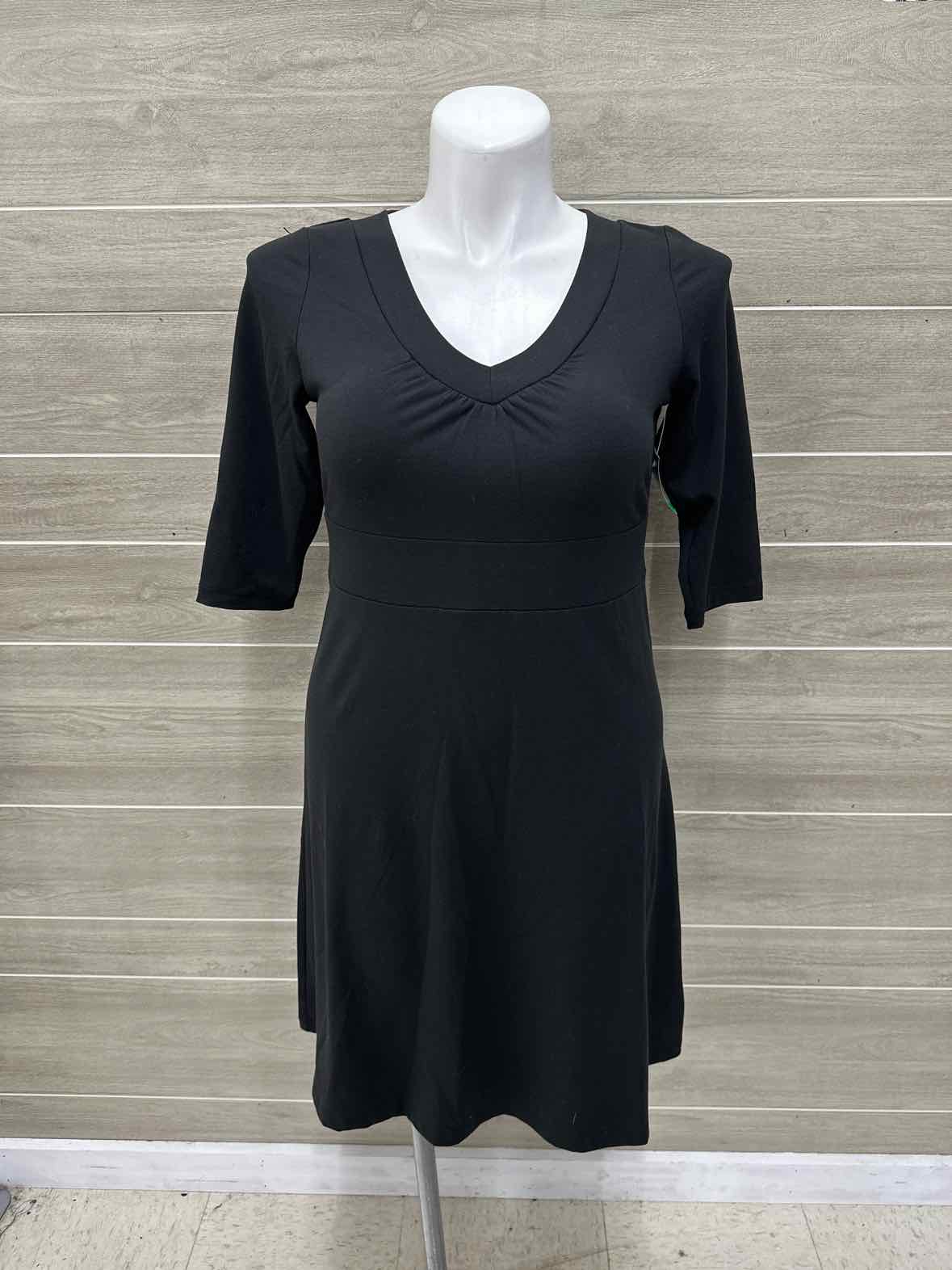 Eddie Bauer Size 10/12 Black Womens Dress