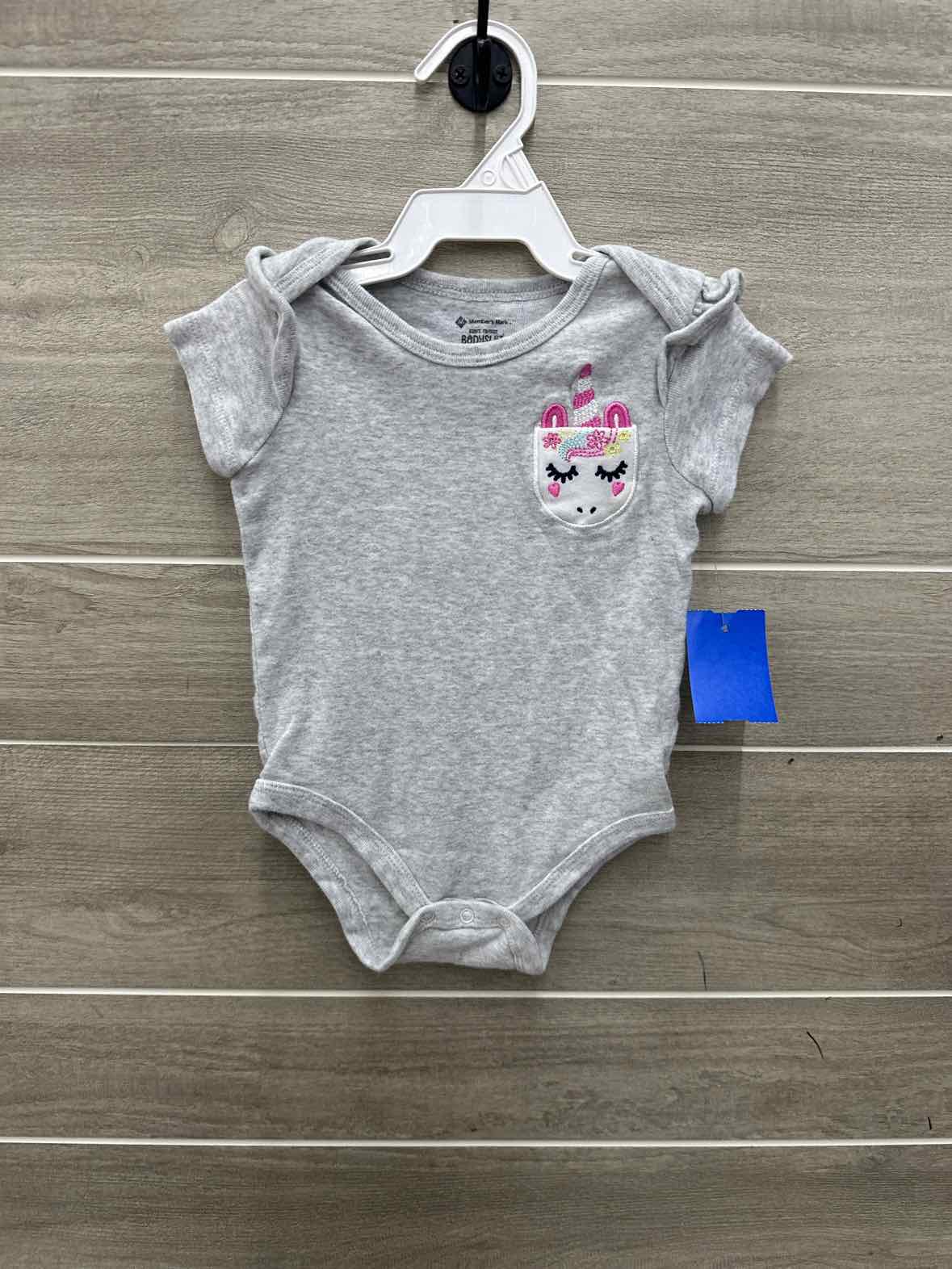Members Mark Infant 6/9 Months Onsie
