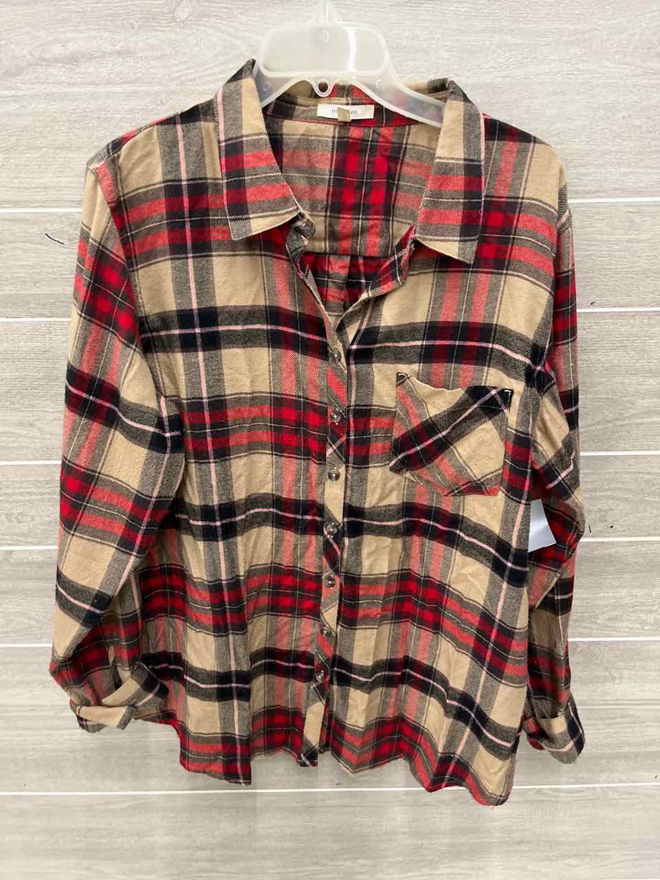 Maurices Tan Womens Women Size XXL Shirt