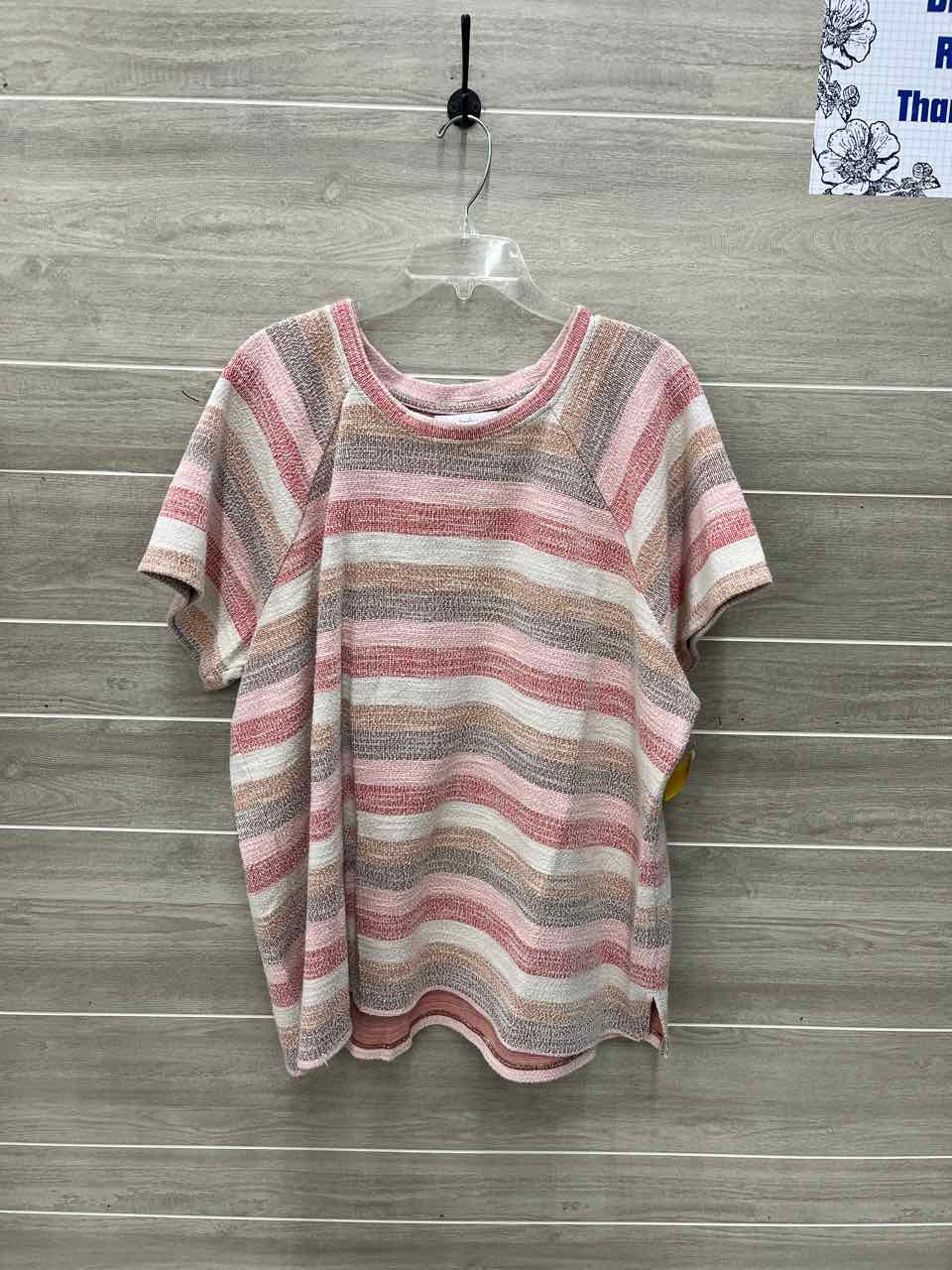 CJ Banks Pink Womens Size 3X Shirt