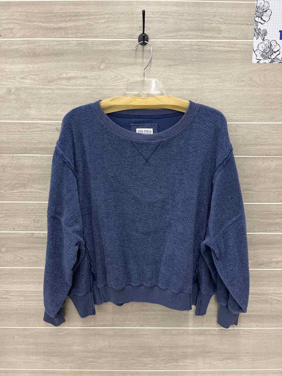 American Eagle Size S/M Blue Womens Sweatshirt