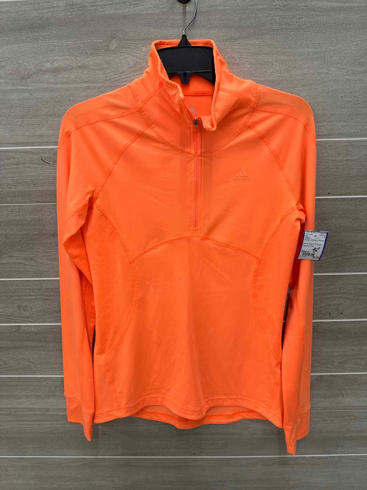 Adidas Size S Orange Womens Shirt
