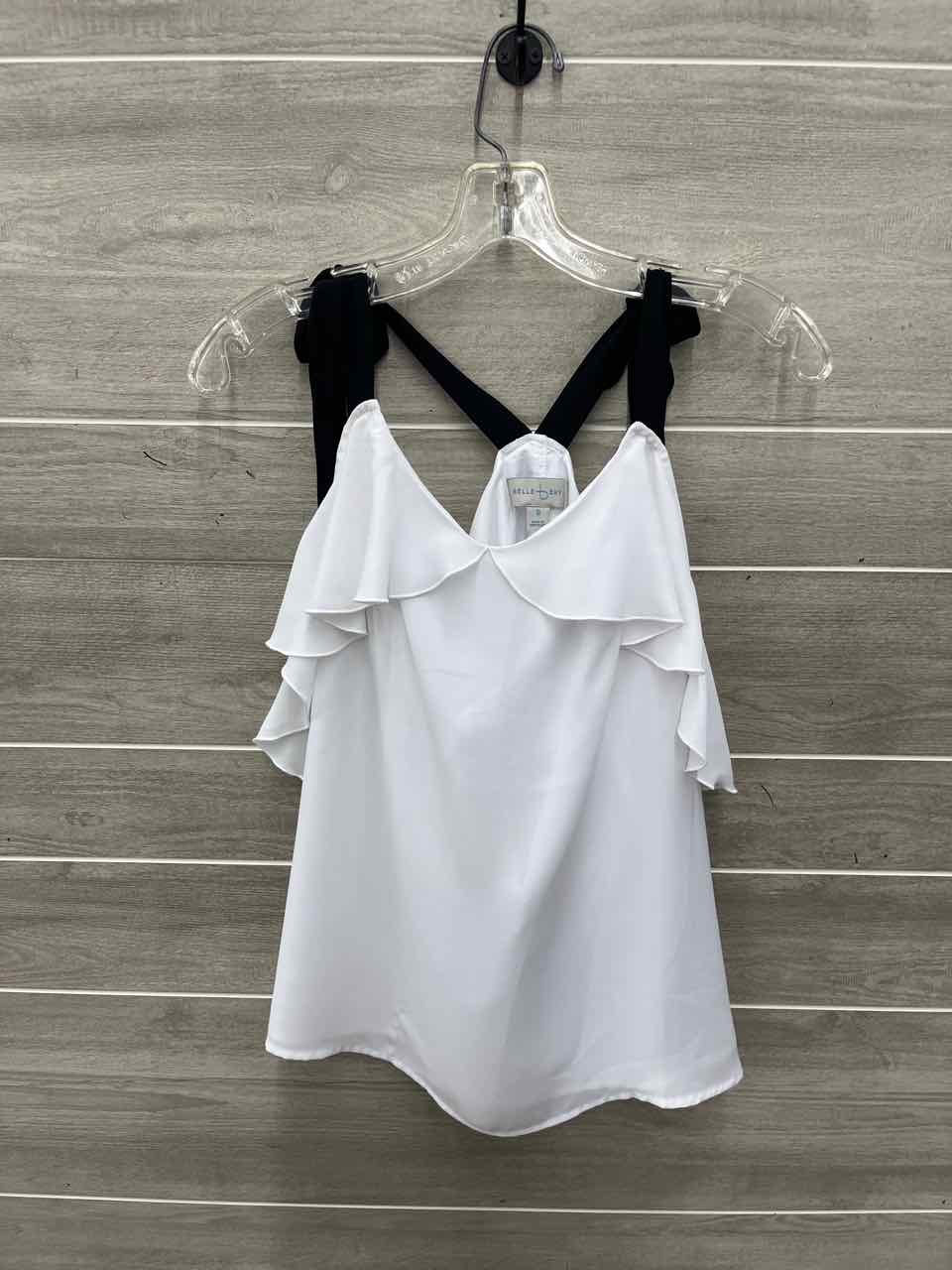 Belle & Sky Size S White Womens Shirt