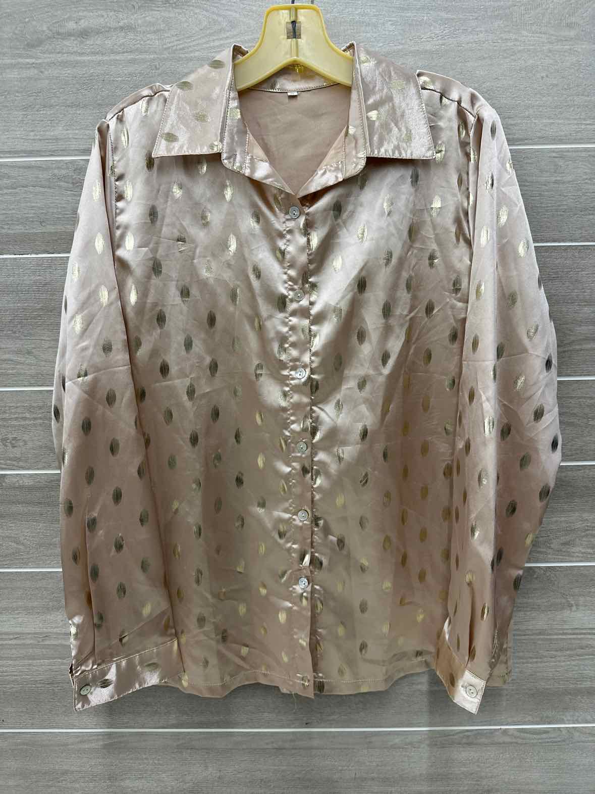 Gold Womens Size Small Shirt