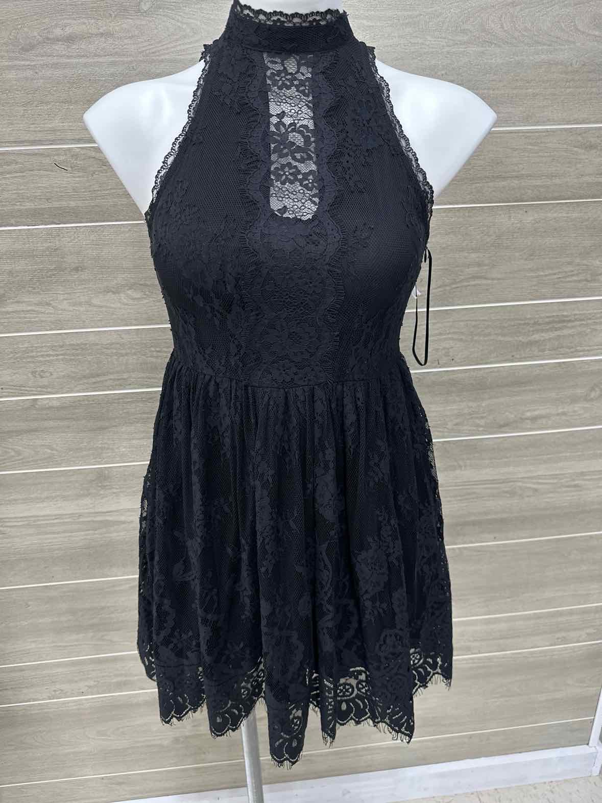 Free People Black Womens Size 0 Dress