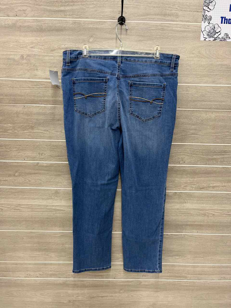 Gloria Vanderbilt Blue Womens Women Size 16 Short Jeans