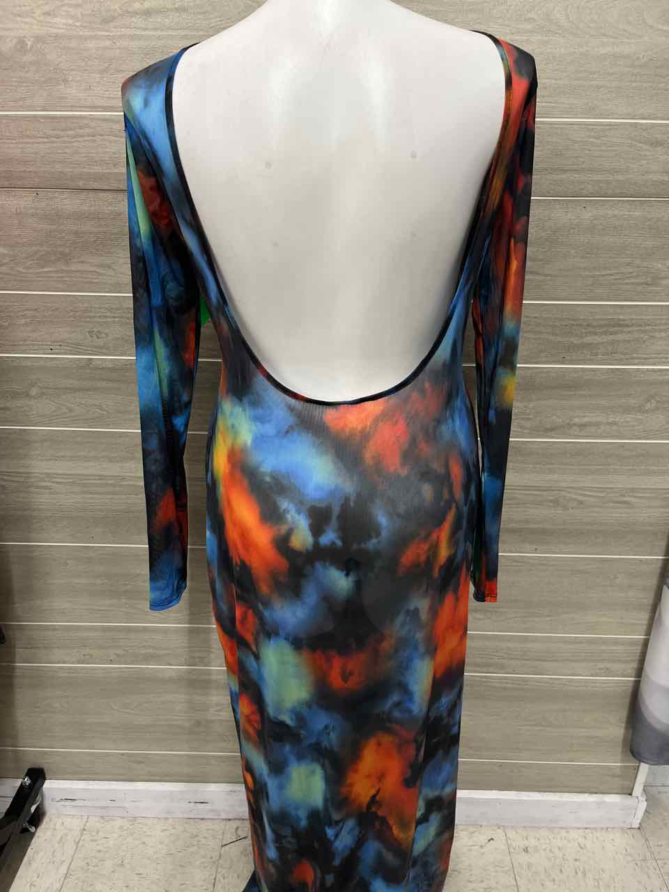 Fashion Nova Size 16/18 Navy Plus Dress
