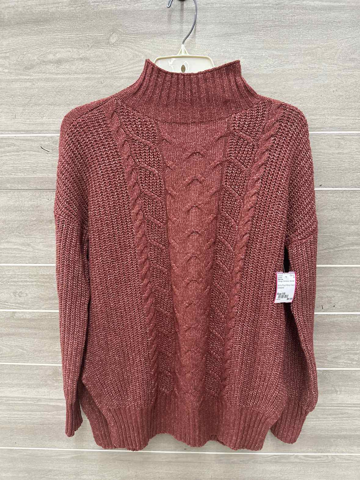 Maurices Size XS Orange Womens Sweater