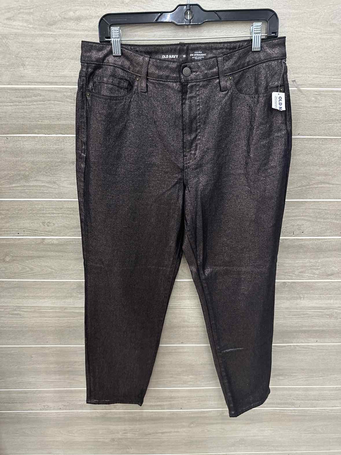 Old Navy Black Womens Size 10 Jeans