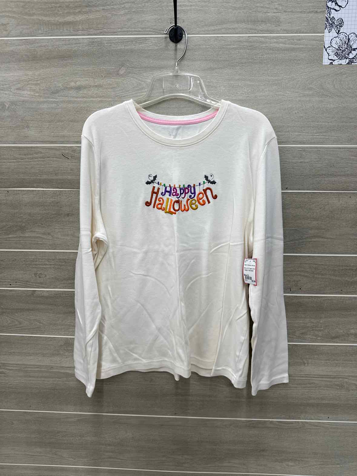 Cream Womens Women Size XL Shirt
