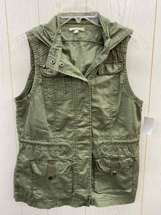 Maurices Olive Womens Size Small Vest