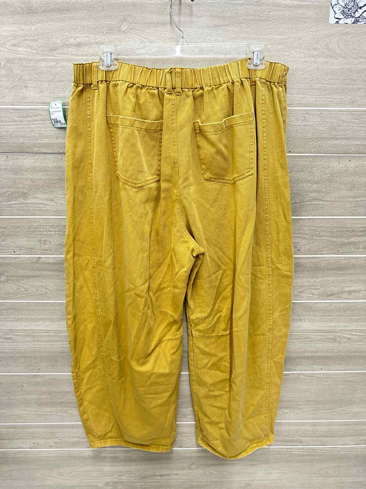 ODDI Size 2X Mustard Plus Pants