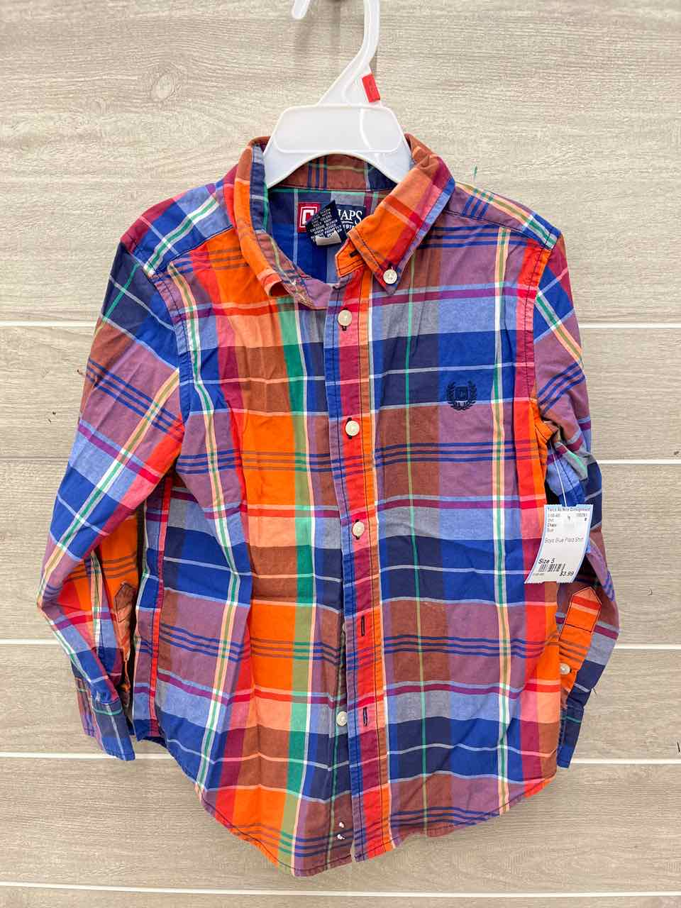 Chaps Boys Size 5 Shirt