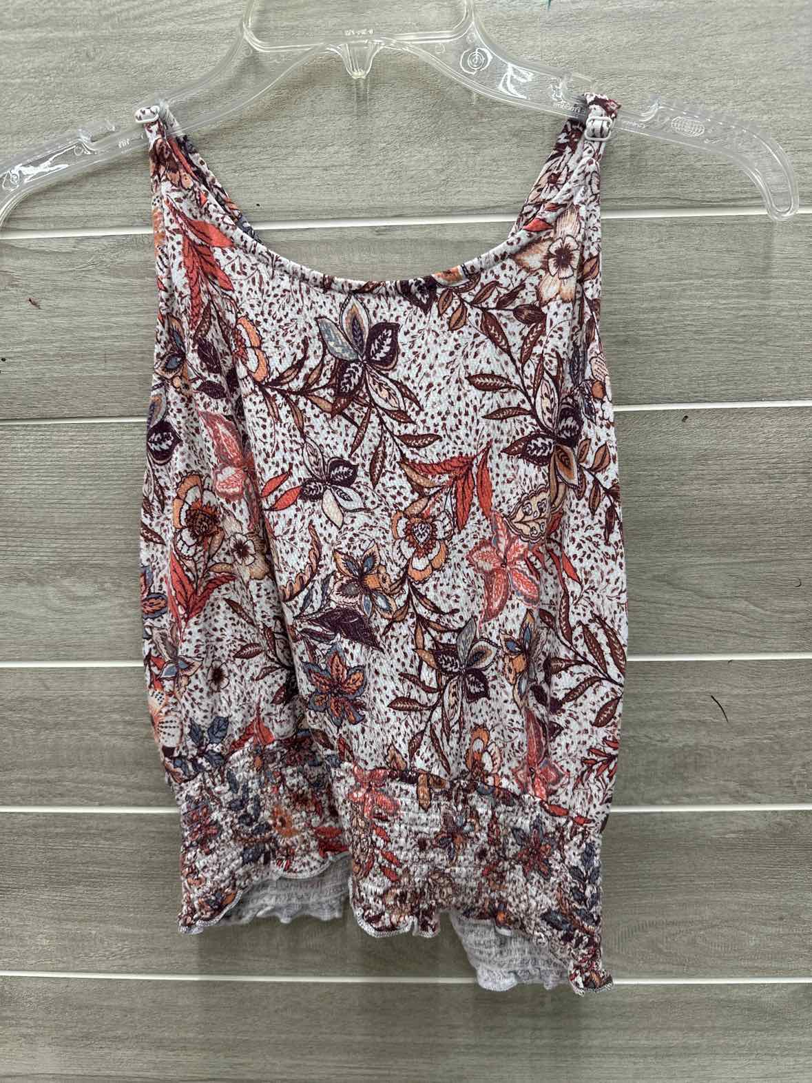 Daytrip Size S Coral Womens Tank Top