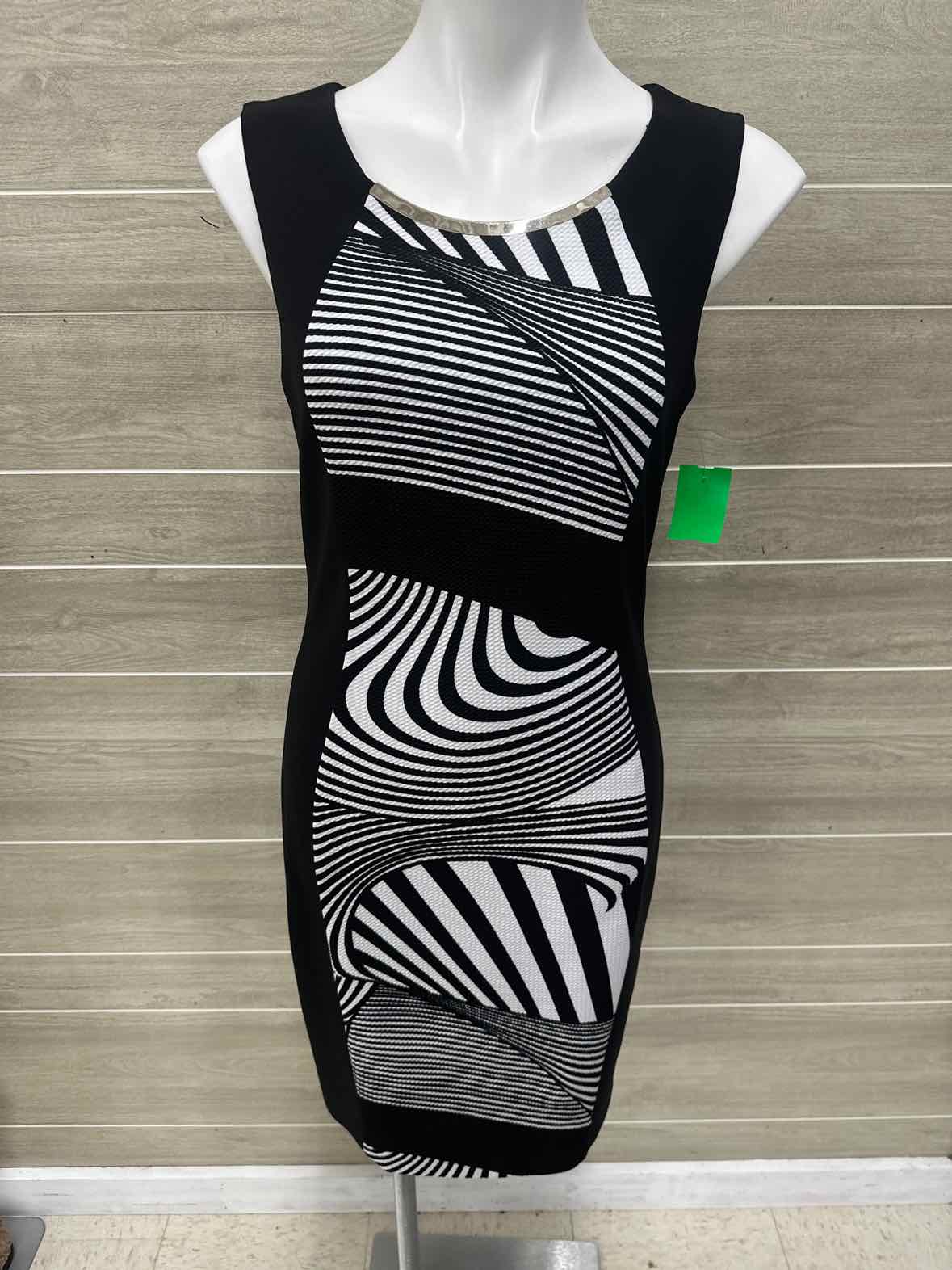 Frank Lyman Size 8 Black Womens Dress