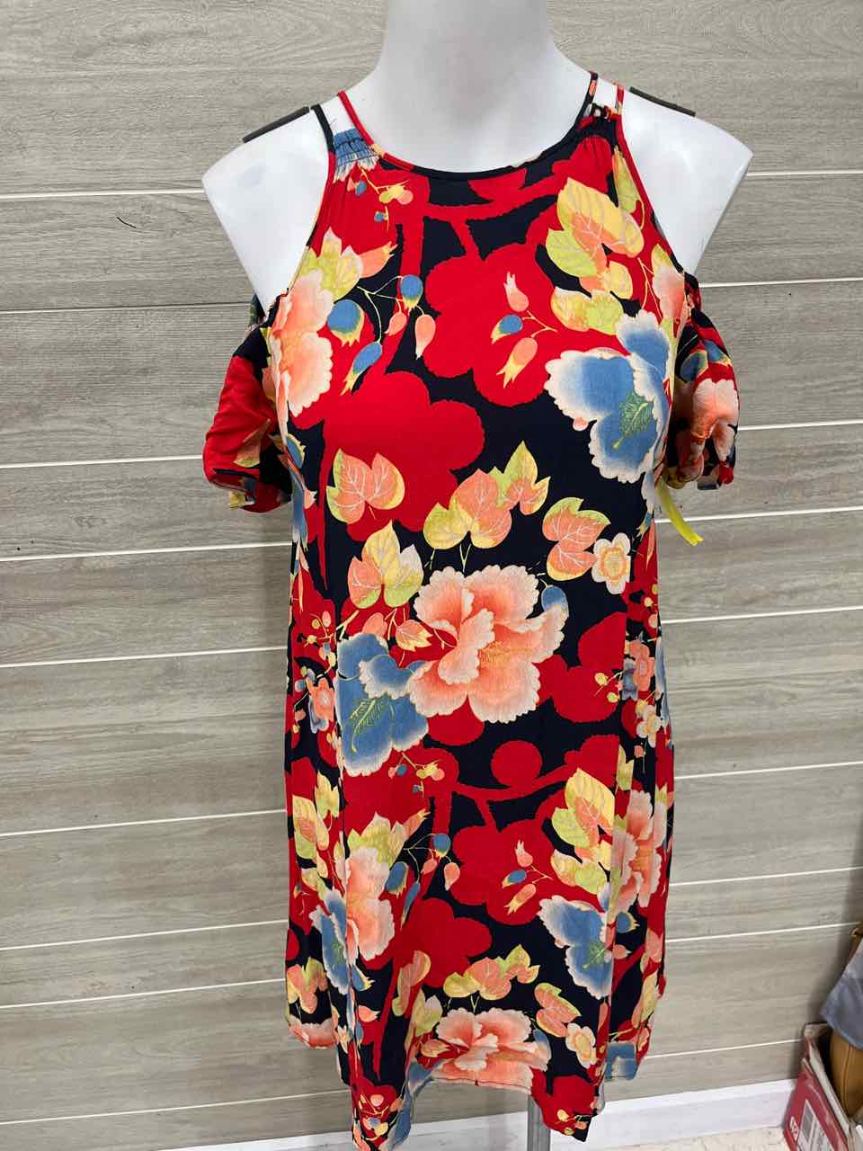 LOFT Size 2P Red Petite Dress