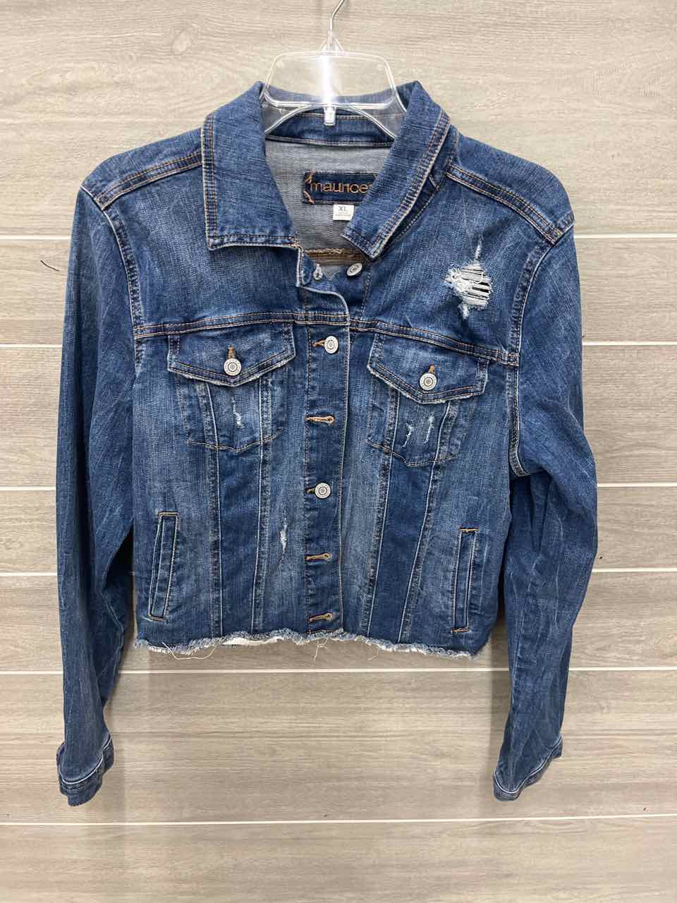 Maurices Size 12 Blue Womens Blazer