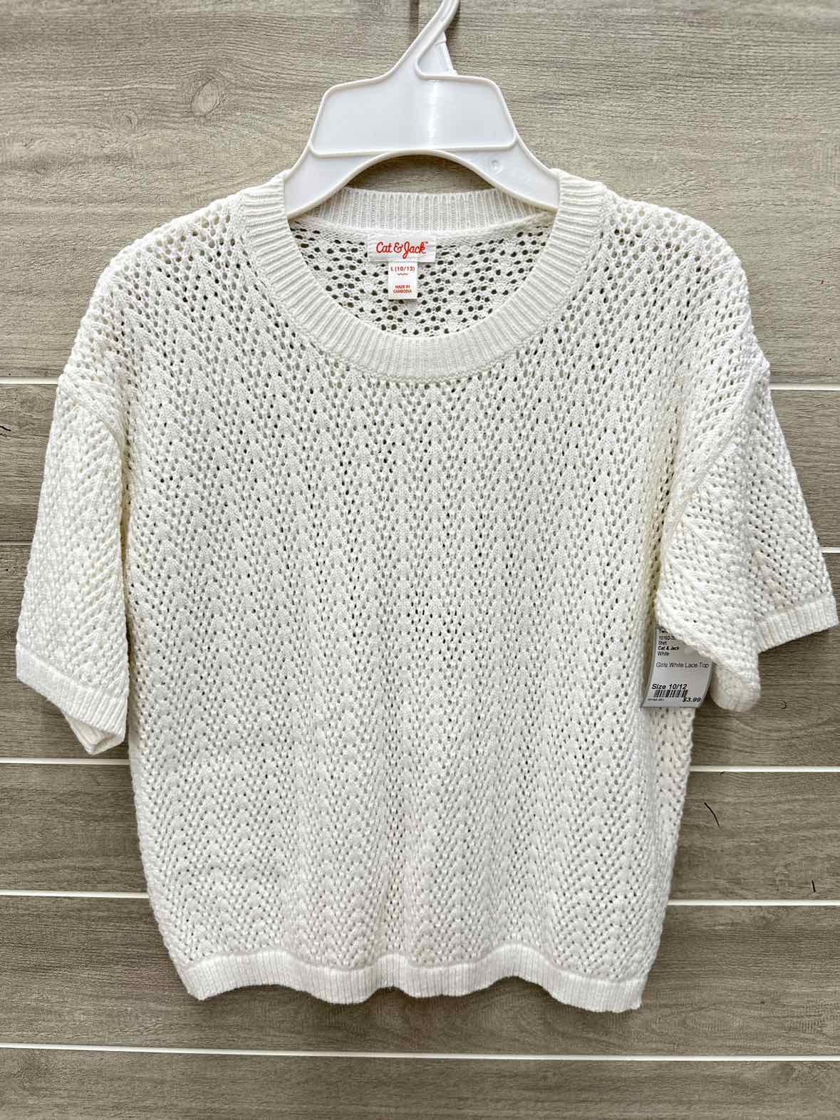 Cat & Jack Girls Size 10/12 Shirt