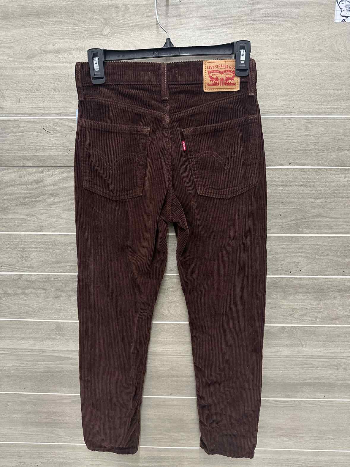Levis Size 0 Brown Womens Pants
