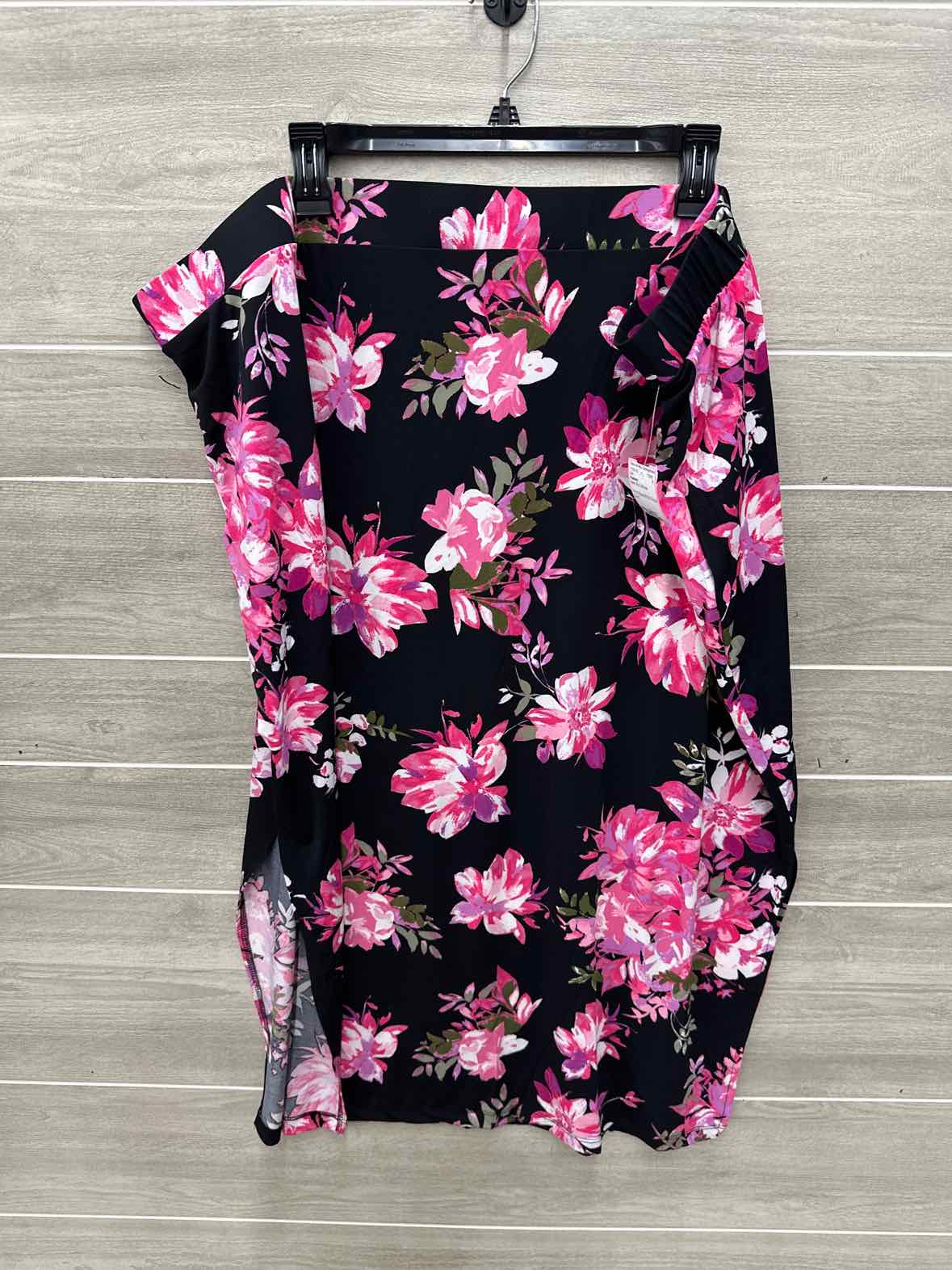 Roamans Size 26/28 Black Plus Skirt