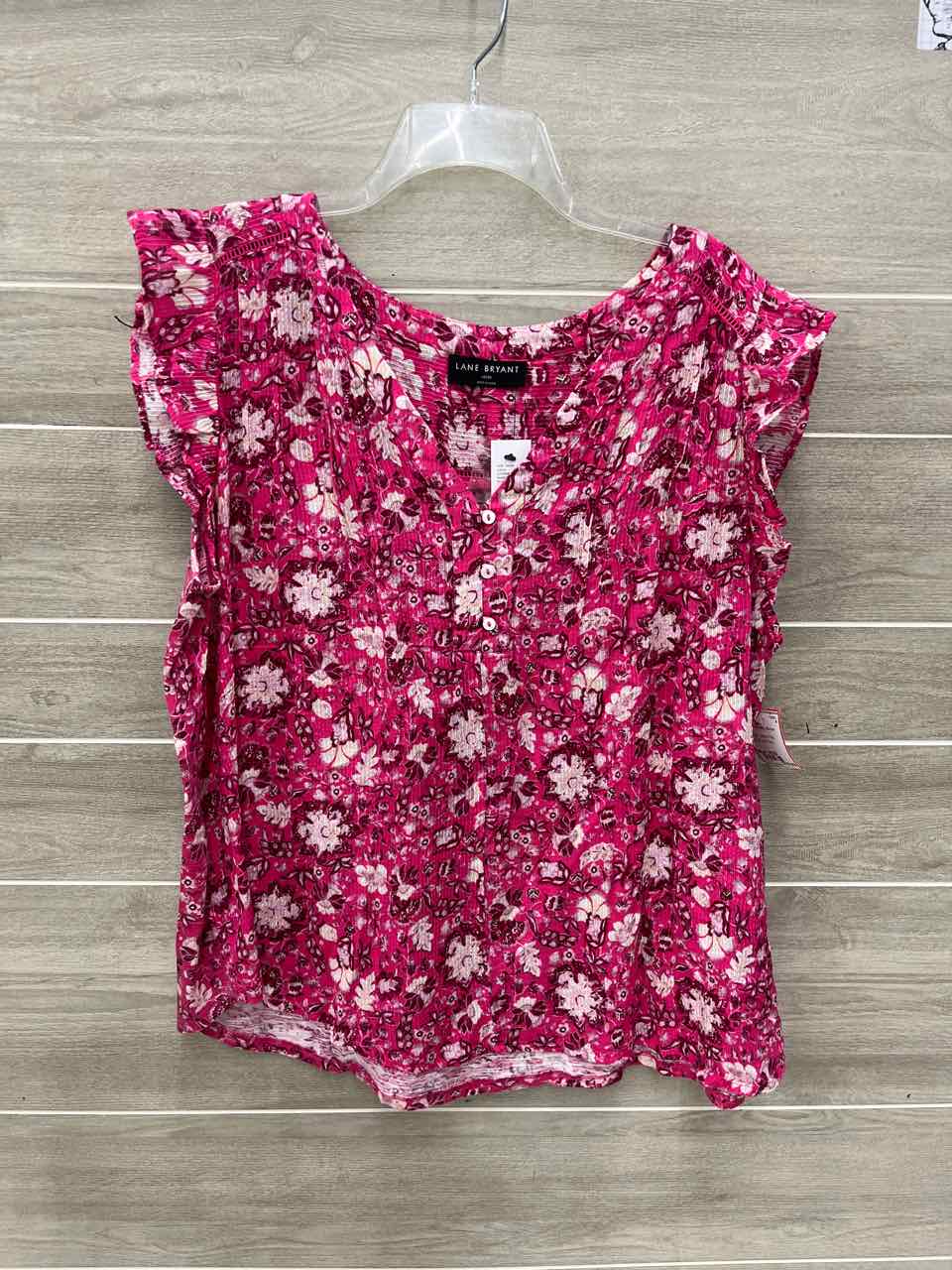 Lane Bryant Pink Womens Women Size 18/20 Shirt