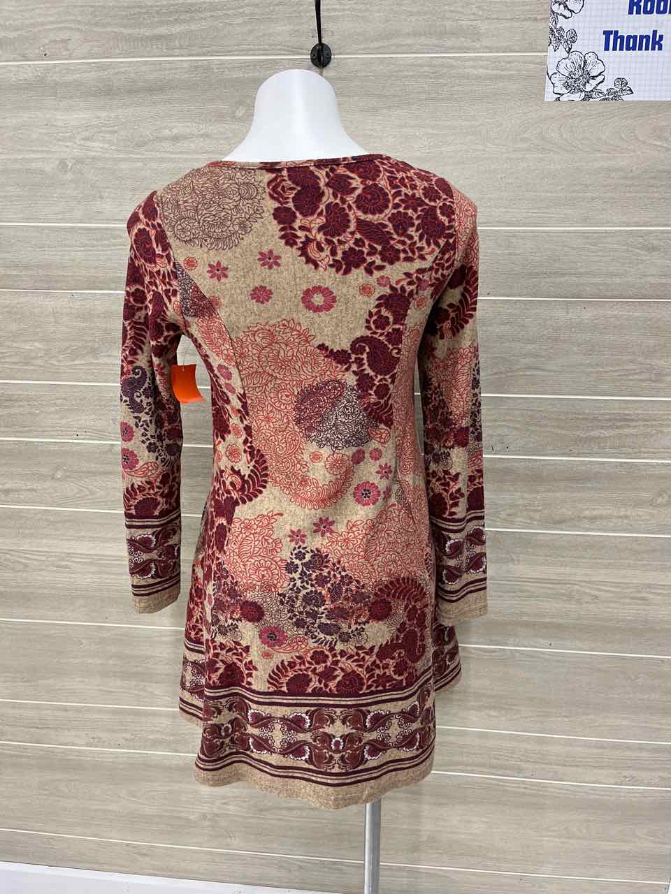 Papillon Tan Womens Women Size 4 Dress