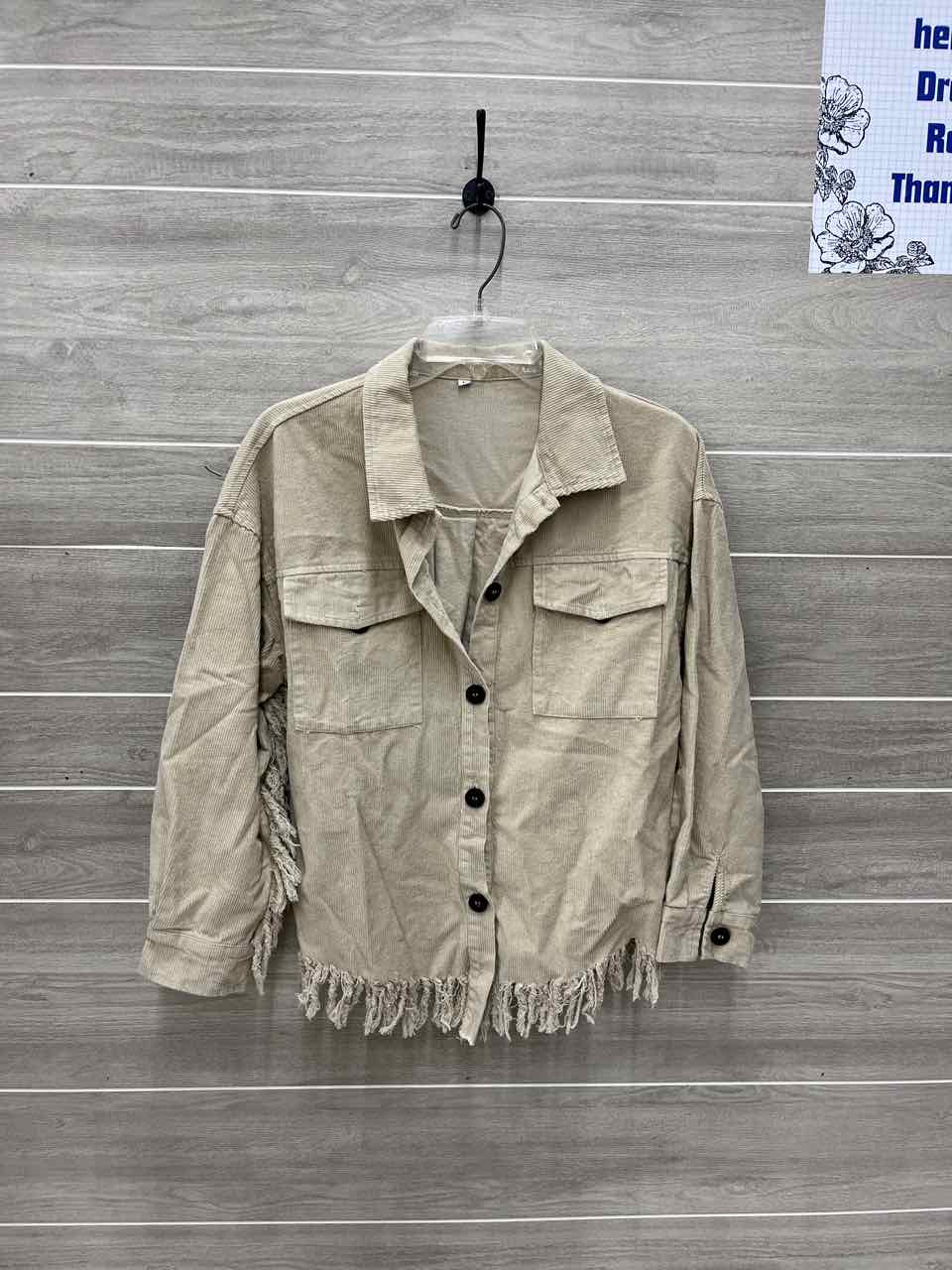Size 10/12 Tan Womens Blazer