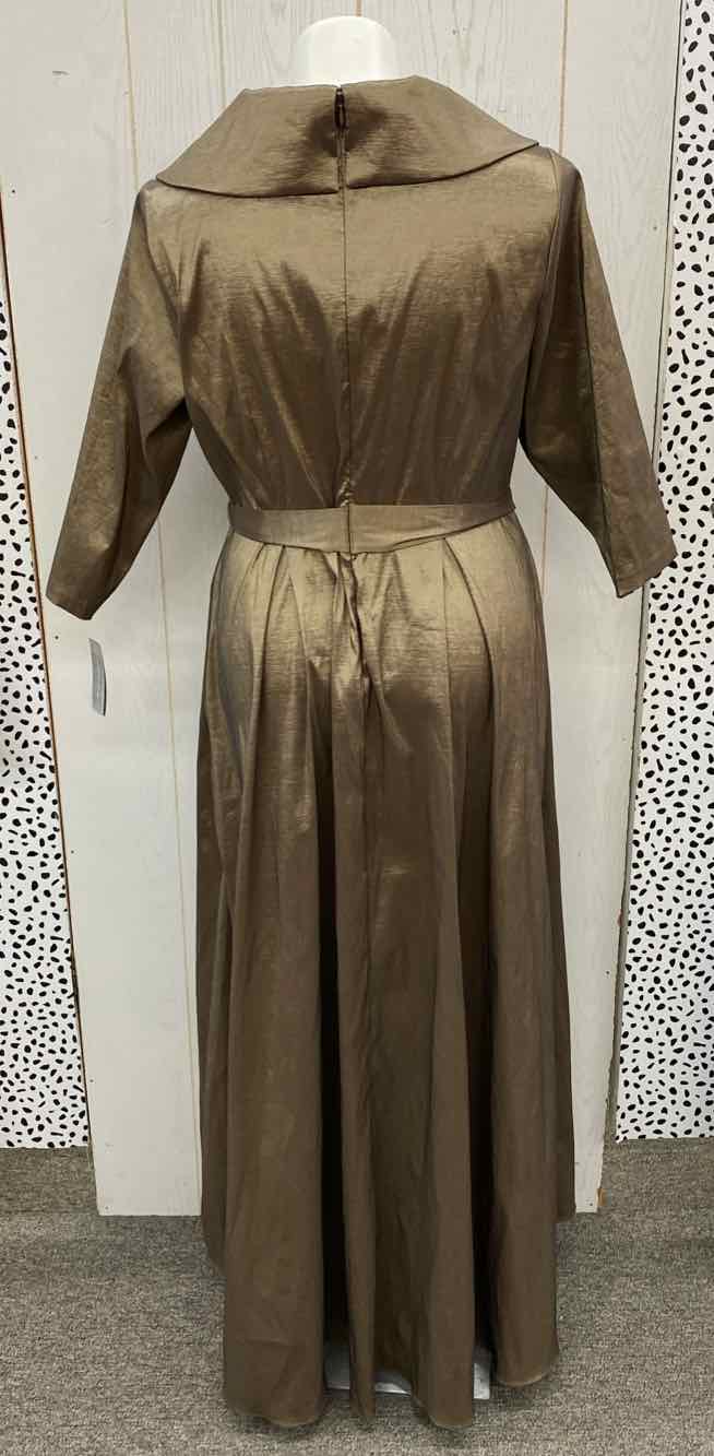 Alex Evenings Brown Womens Size 16W Gown/Evening Wear