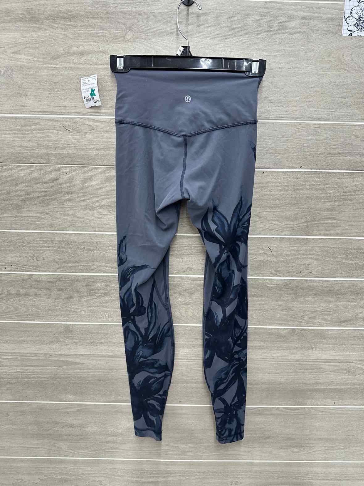 Lululemon Size 4 Gray Womens Leggings