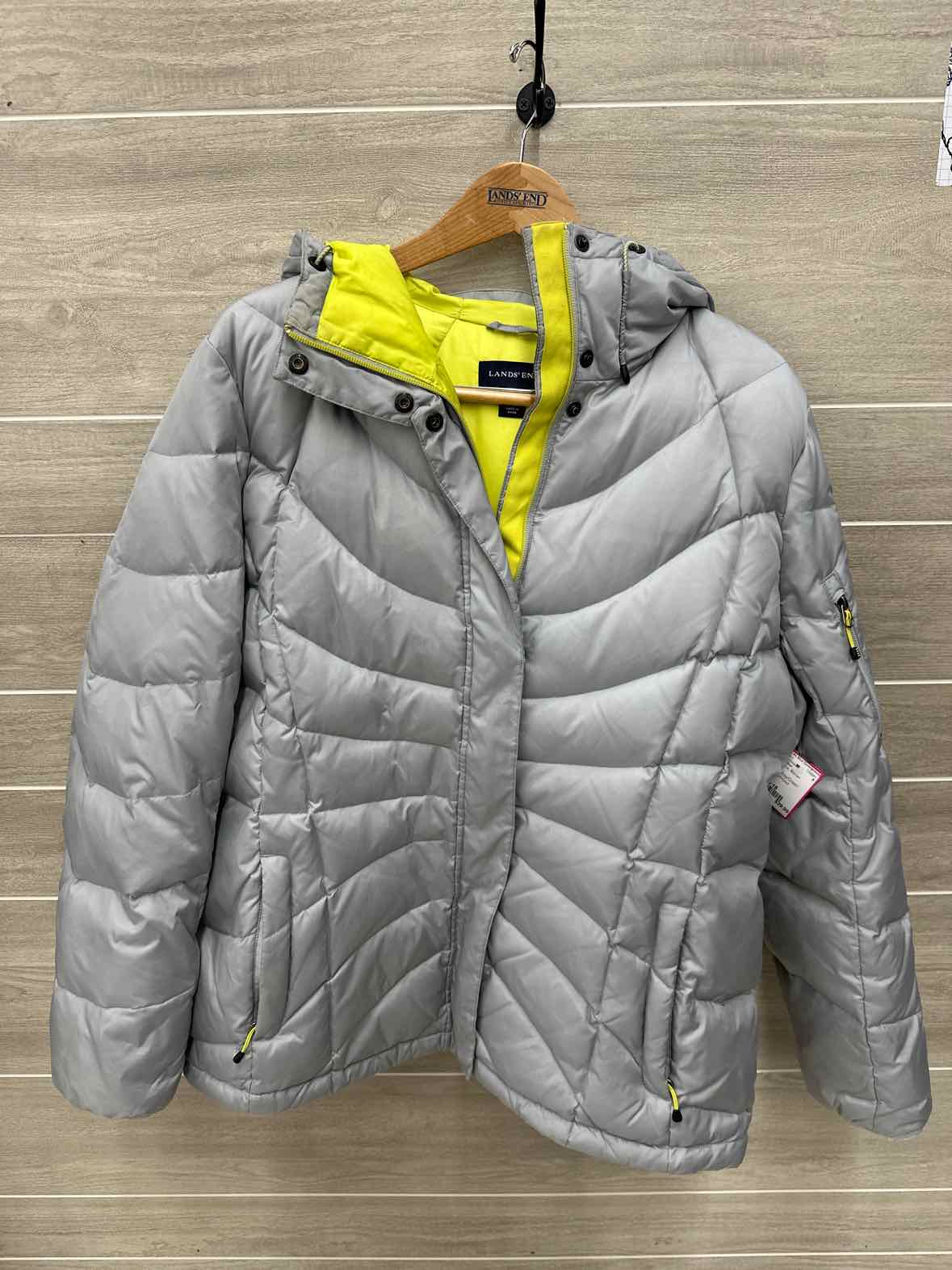 Lands End Size 18 Gray Plus Jacket (Outdoor)