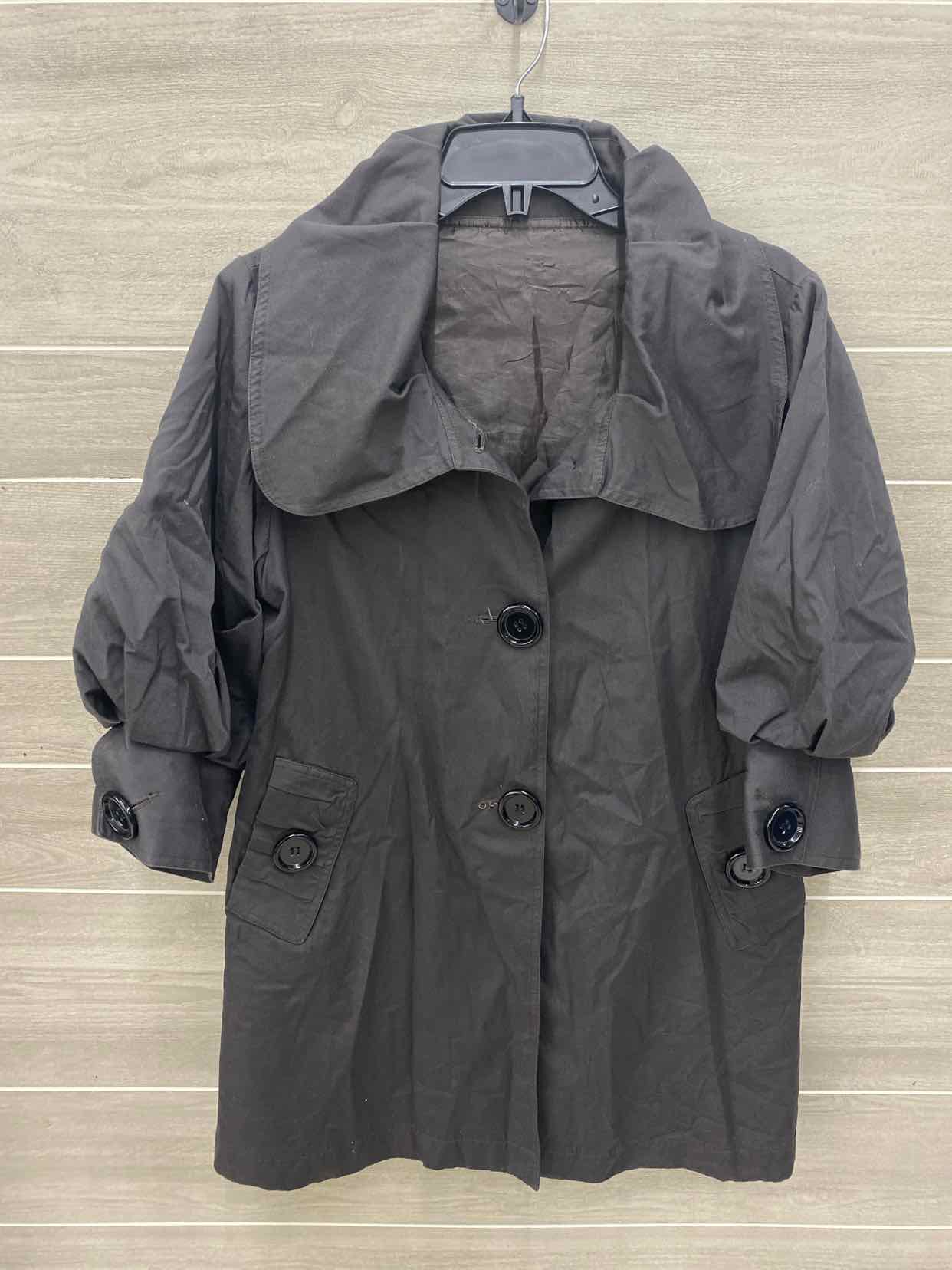 Hazel Gray Womens Size L Jacket (Outdoor)