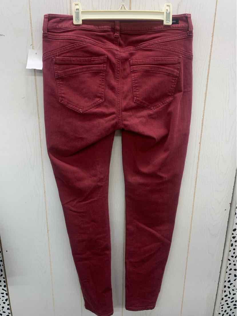 Liverpool Burgundy Womens Size 6 Jeans