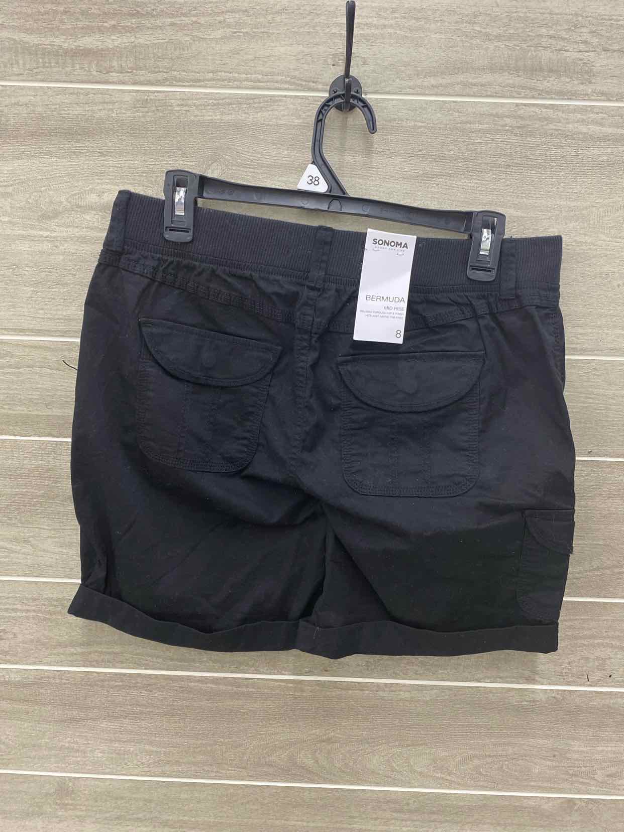 Sonoma Black Womens Size 8 Shorts