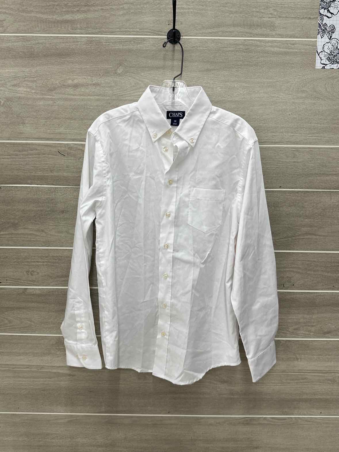 Chaps Boys Size 14 Shirt