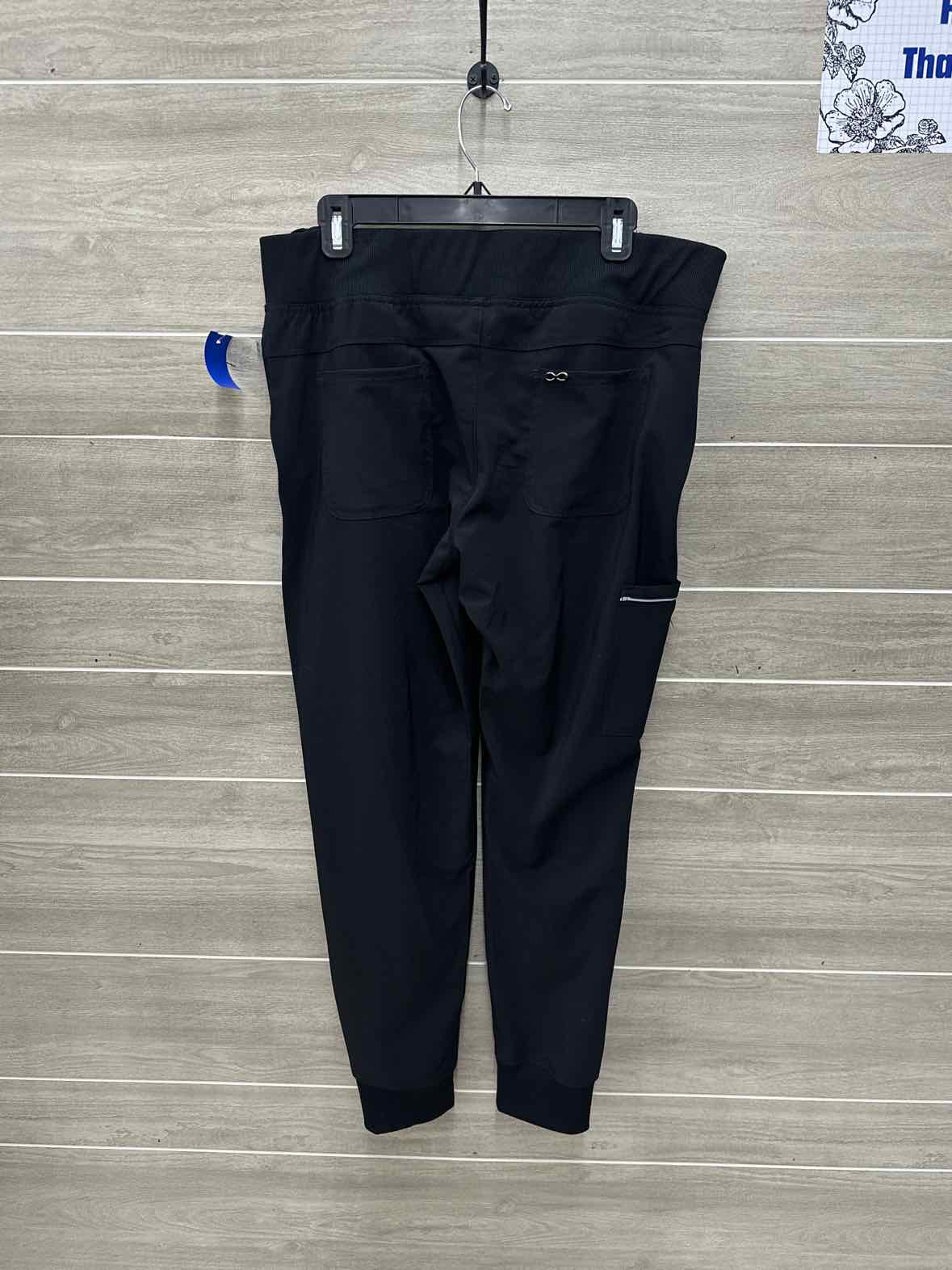 Cherokee Size L Black Womens Scrub Pants