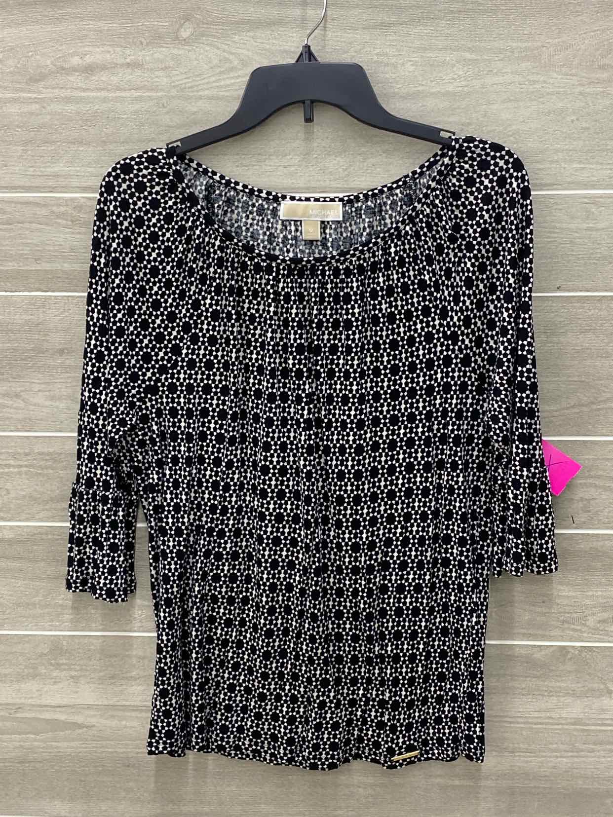 Michael KORS Black Womens Size M Shirt