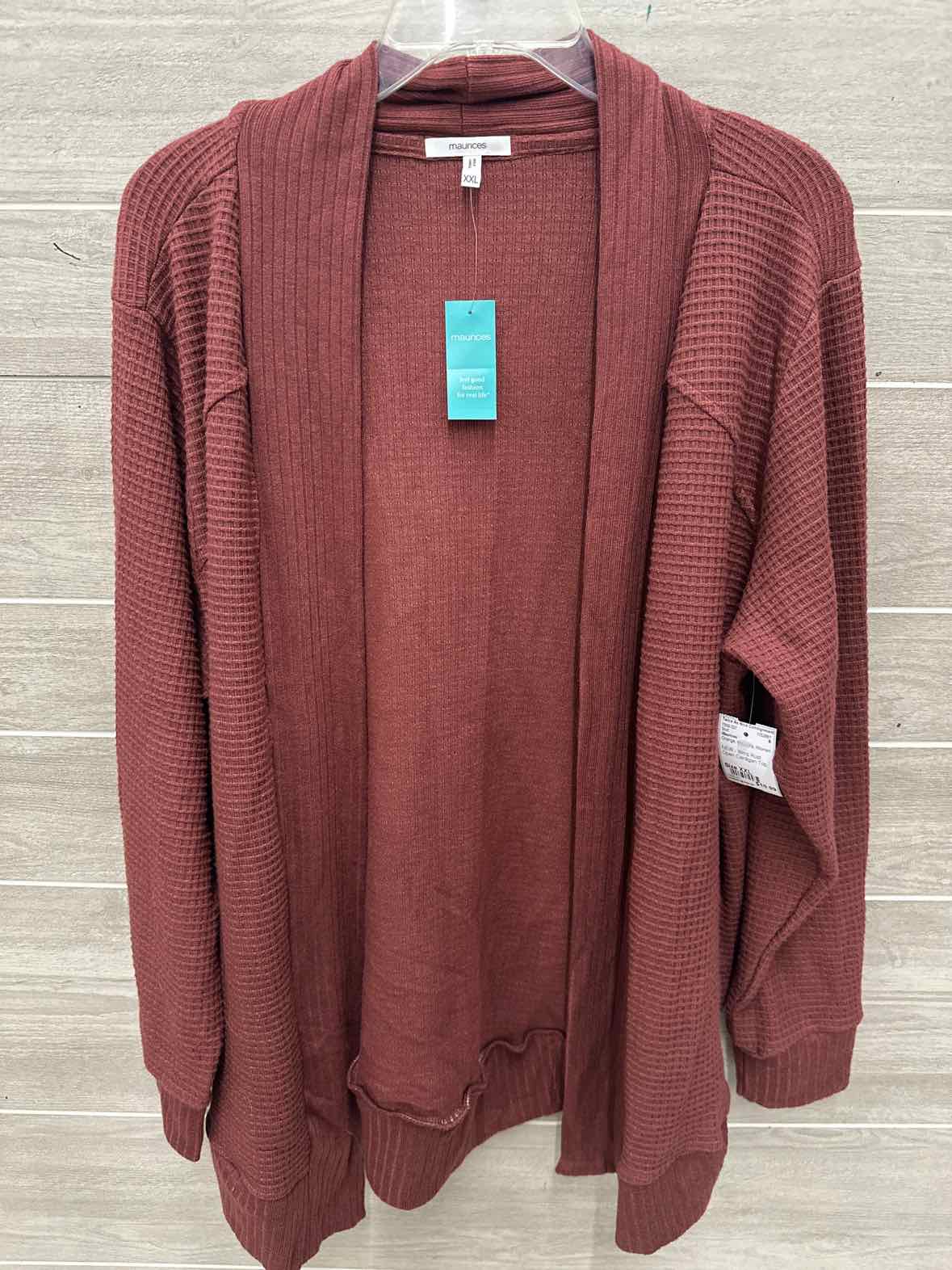 Maurices Size XXL Orange Womens Shirt