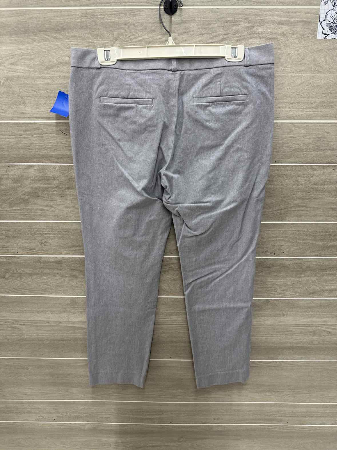Banana Republic Size 12 Long Gray Womens Pants
