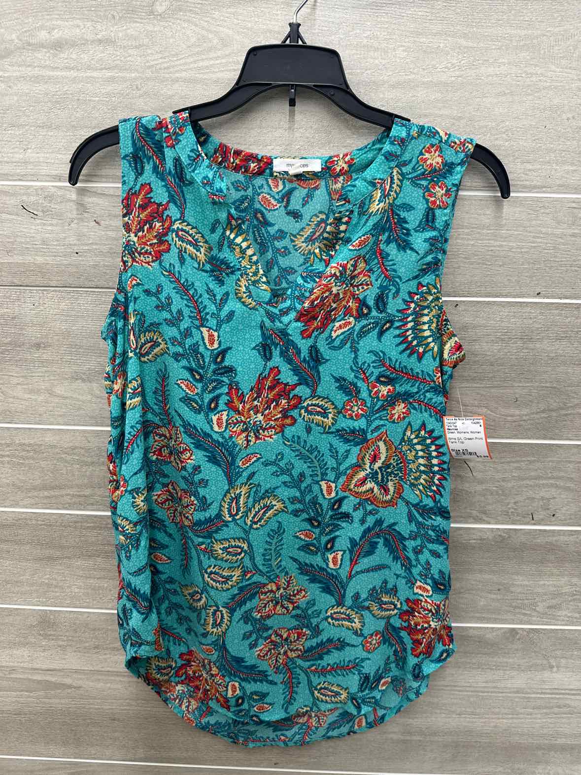 Maurices Size XS Green Womens Tank Top