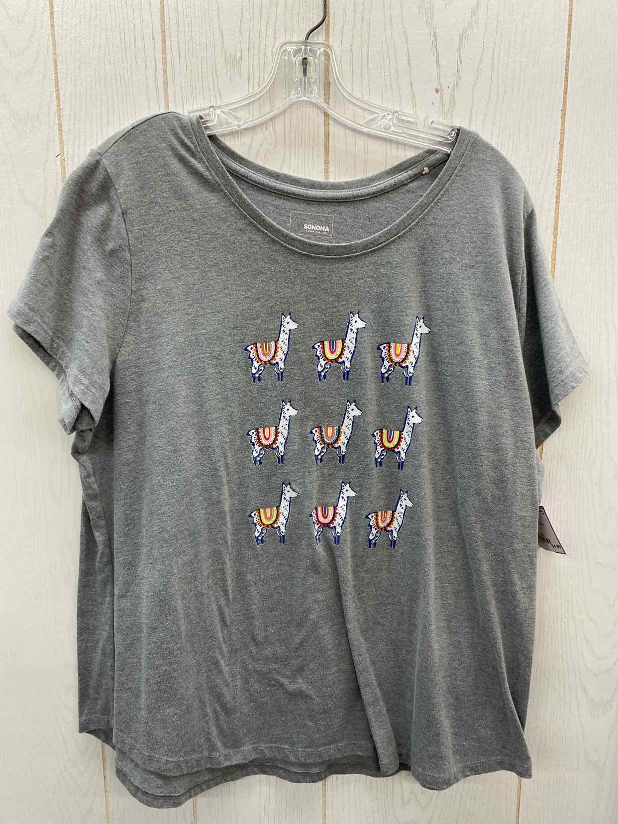 Sonoma Gray Womens Size XXL Shirt