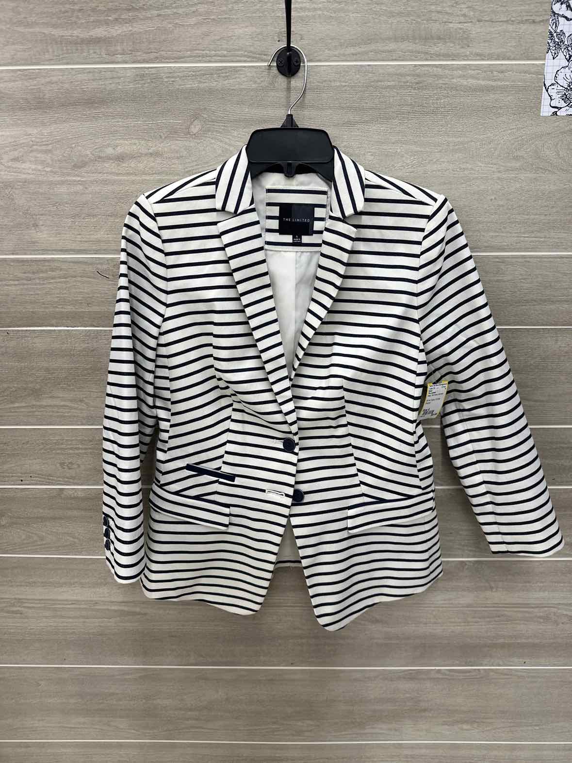 The Limited Navy Womens Women Size 6 Blazer
