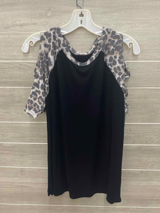 Bibi Black Womens Size Small Shirt