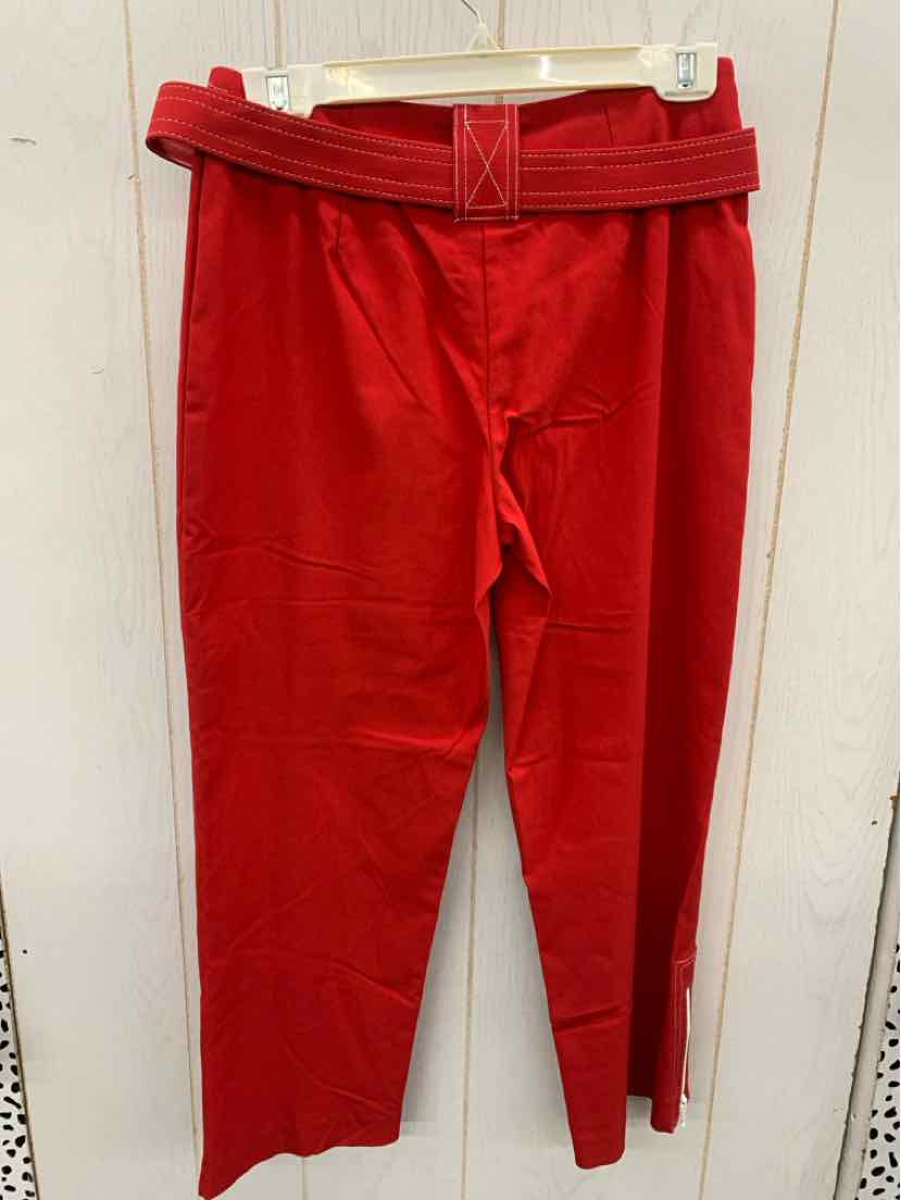 Joseph Ribkoff Red Womens Size 8 Pants