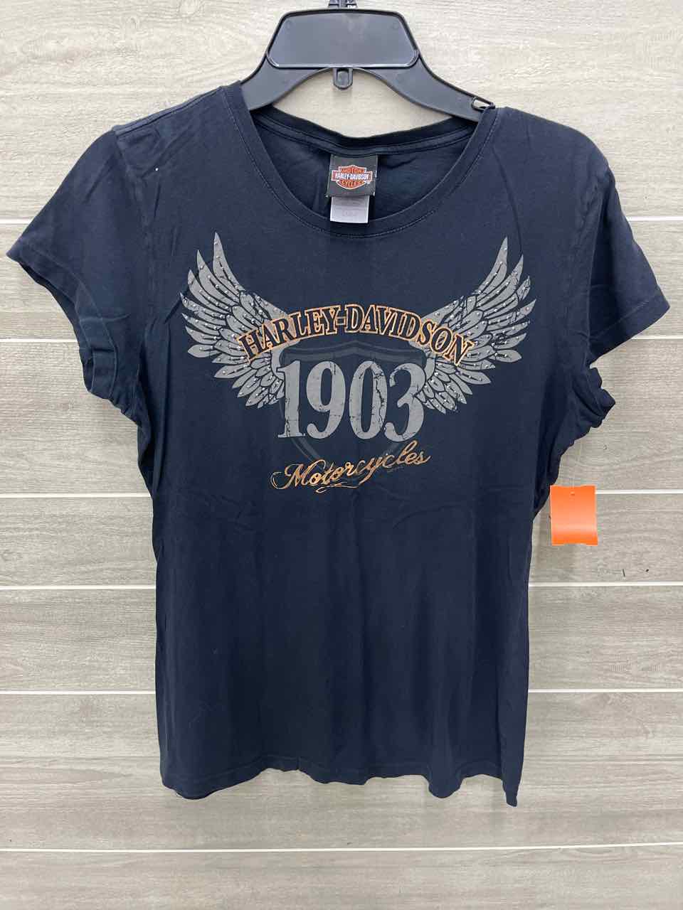 Harley Davidson Black Womens Women Size L Shirt
