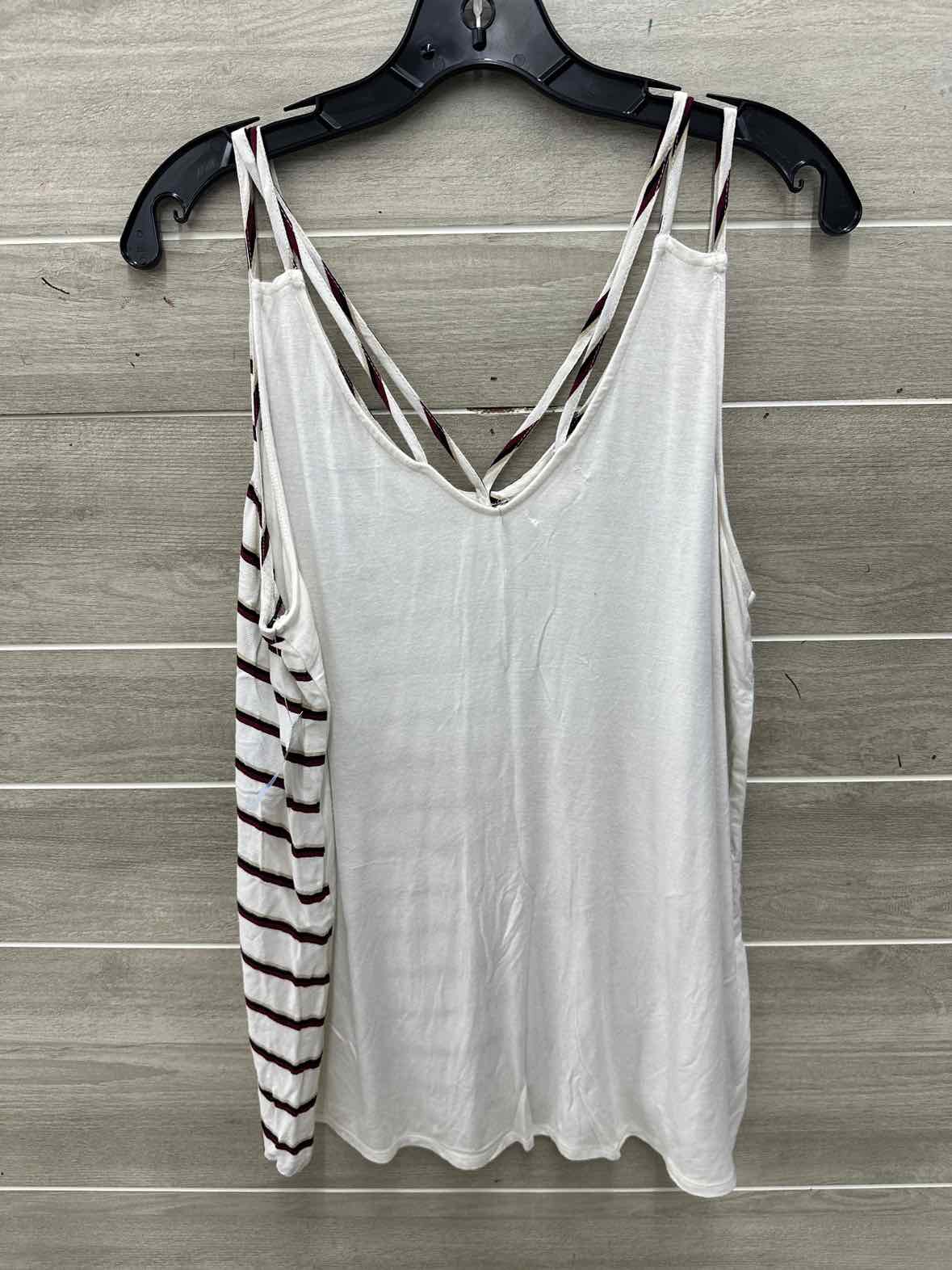 Maurices Size 1X Cream Womens Tank Top