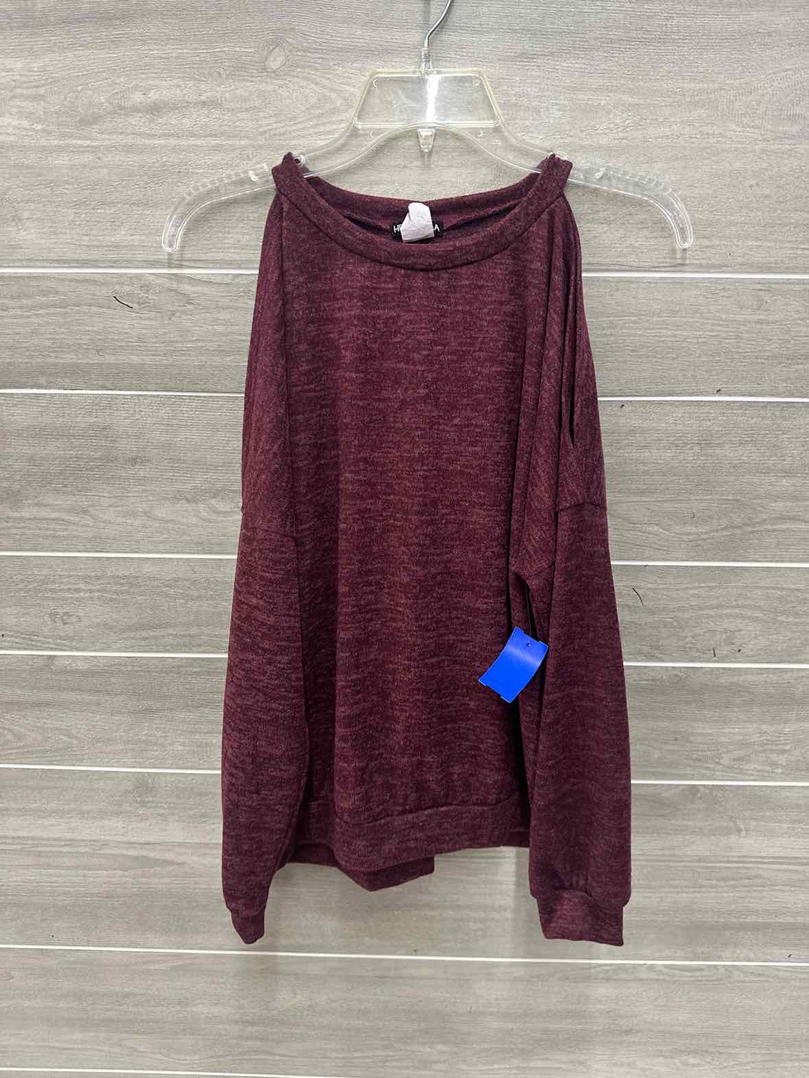 Hemish Size S Burgundy Womens Shirt