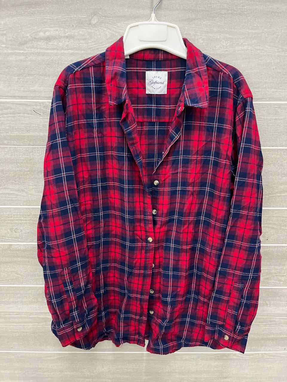 Jachs Girlfriend Size XL Red Womens Shirt